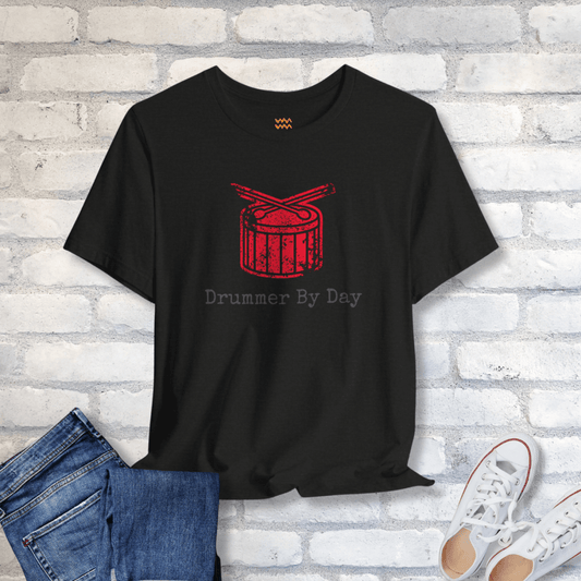 Drummer By Day T-Shirt - Tempo Tribe