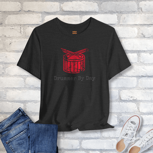 Drummer By Day T-Shirt - Tempo Tribe