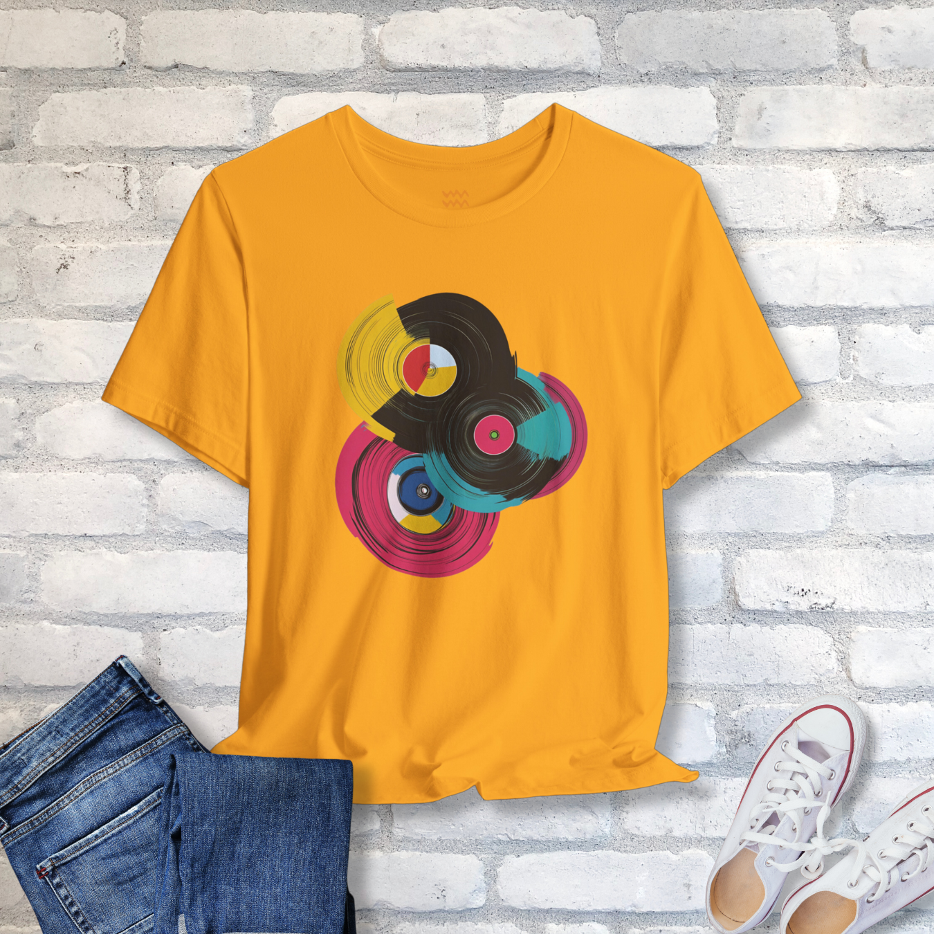 Vibrant Vinyl T-Shirt