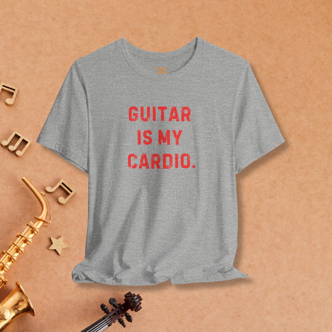 Guitar Cardio T-Shirt - Tempo Tribe