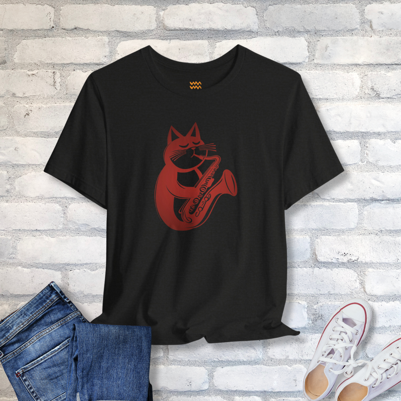 Saxy Cat T-Shirt