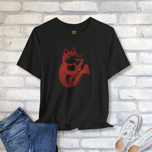 Saxy Cat T-Shirt