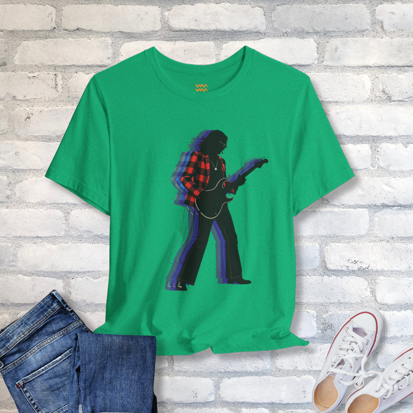 Plaid Rockstar T-Shirt