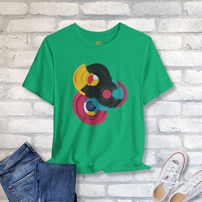 Vibrant Vinyl T-Shirt