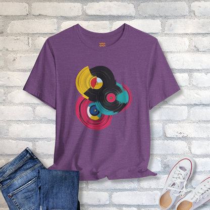 Vibrant Vinyl T-Shirt