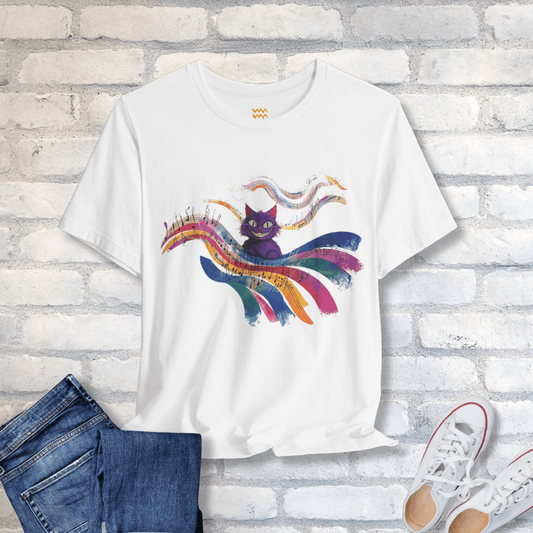 Melody Cat T-Shirt - Tempo Tribe