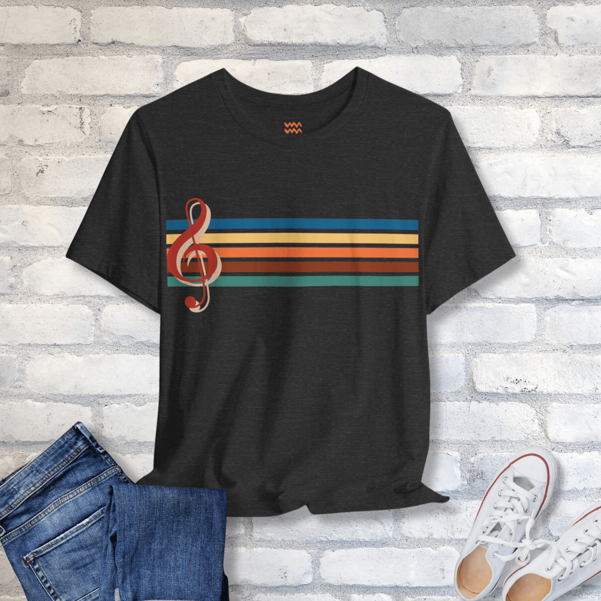 Melody Lines T-Shirt - Tempo Tribe