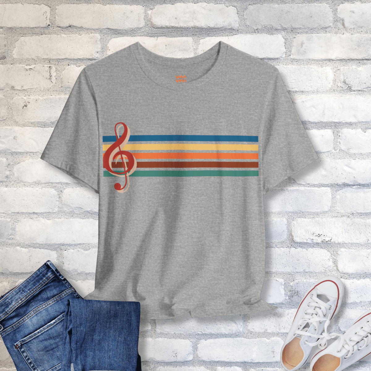Melody Lines T-Shirt - Tempo Tribe