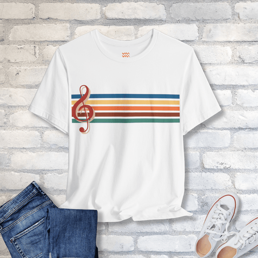 Melody Lines T-Shirt - Tempo Tribe