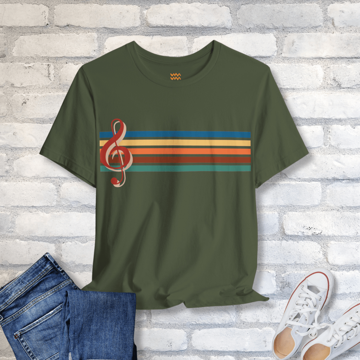 Melody Lines T-Shirt - Tempo Tribe