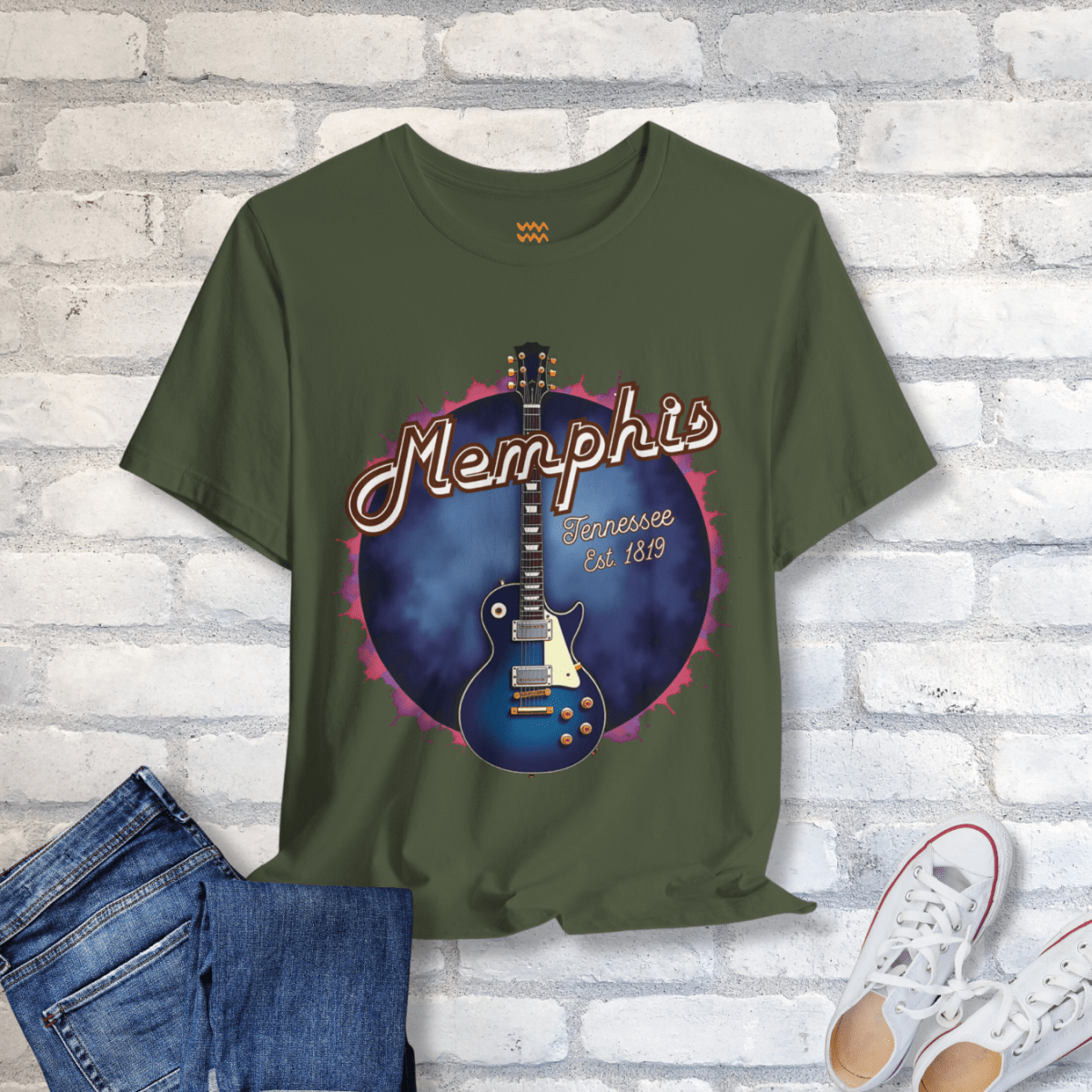 Memphis Blues T-Shirt - Tempo Tribe