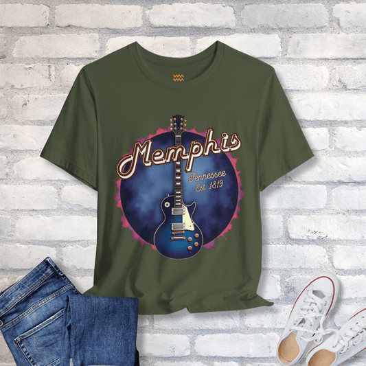 Memphis Blues T-Shirt - Tempo Tribe