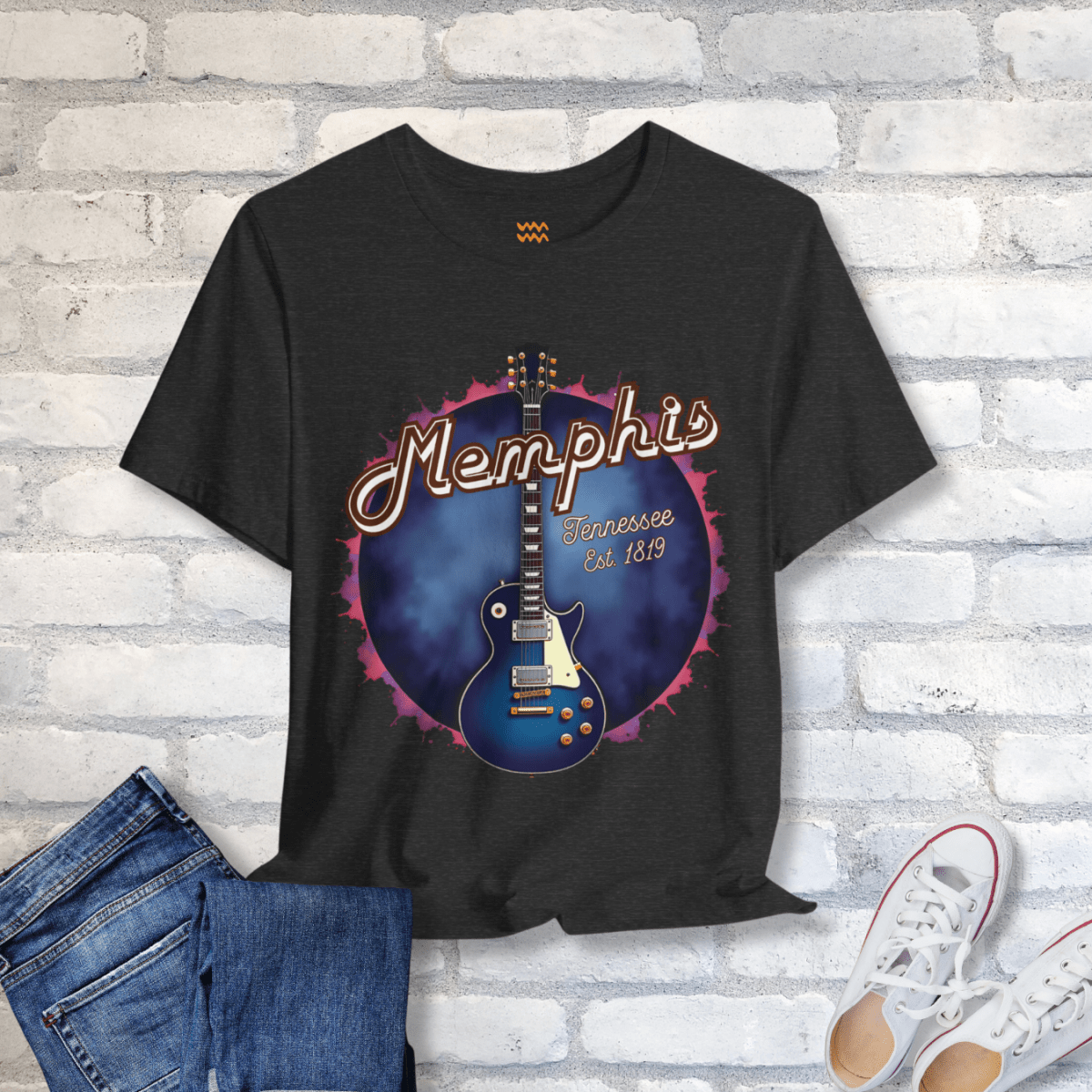Memphis Blues T-Shirt - Tempo Tribe