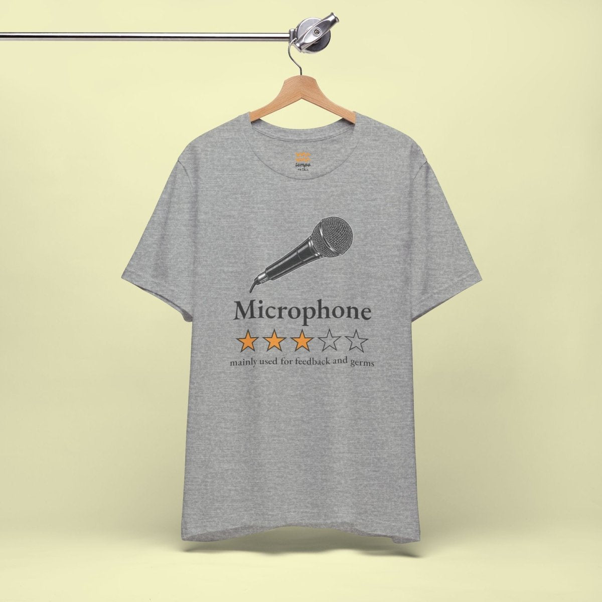 Microphone Feedback T-Shirt - Tempo Tribe