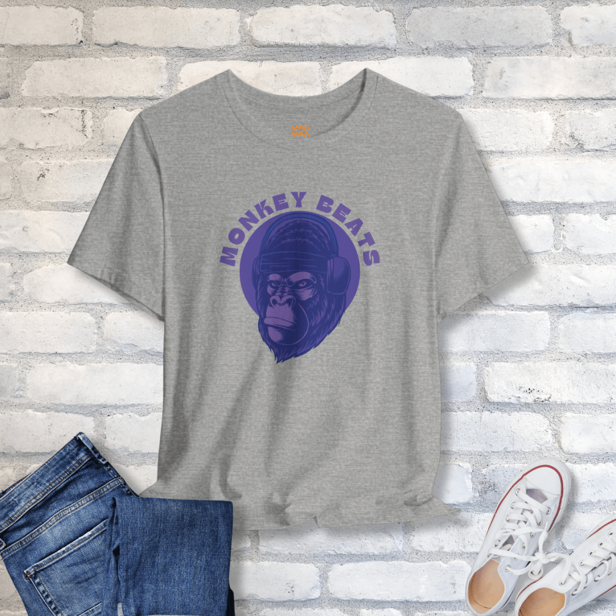 Monkey Beats T-Shirt - Tempo Tribe