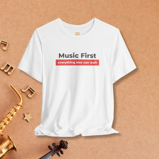 Music First T-Shirt - Tempo Tribe