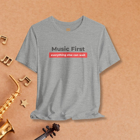 Music First T-Shirt - Tempo Tribe