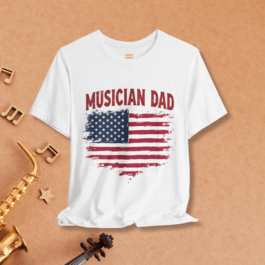 Musician Dad T-Shirt - Tempo Tribe