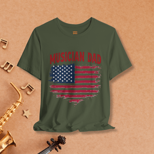 Musician Dad T-Shirt - Tempo Tribe