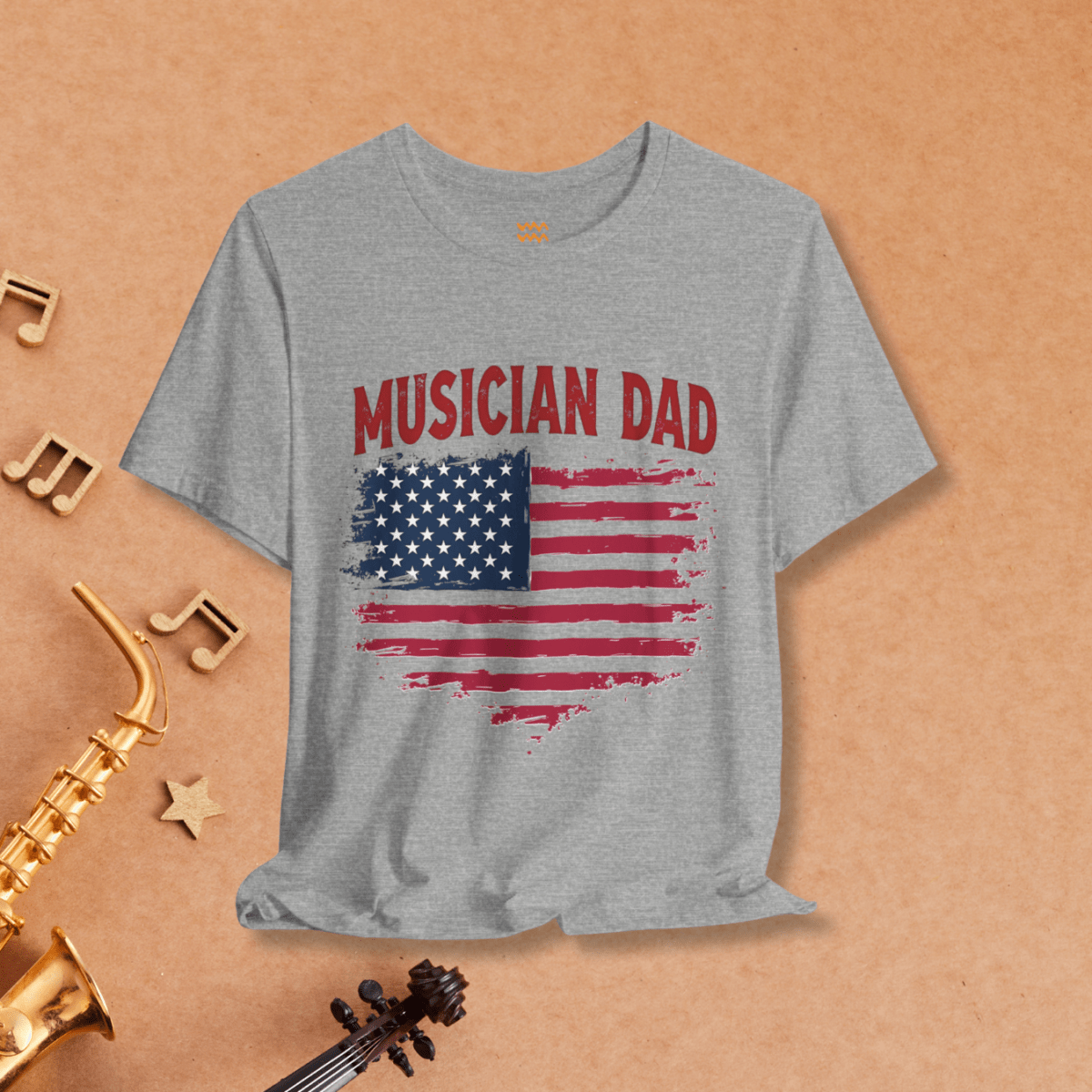 Musician Dad T-Shirt - Tempo Tribe