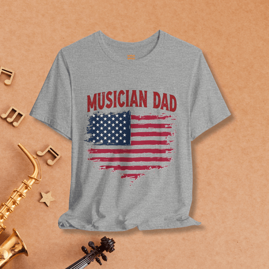 Musician Dad T-Shirt - Tempo Tribe