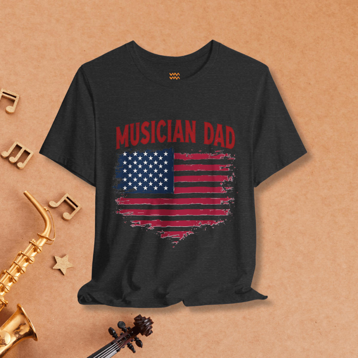 Musician Dad T-Shirt - Tempo Tribe