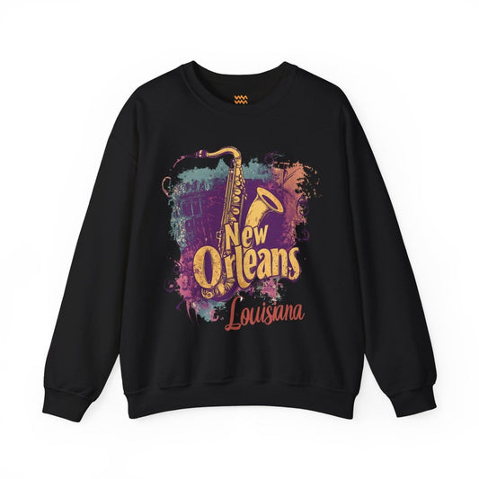 New Orleans Jazz Sweatshirt - Tempo Tribe