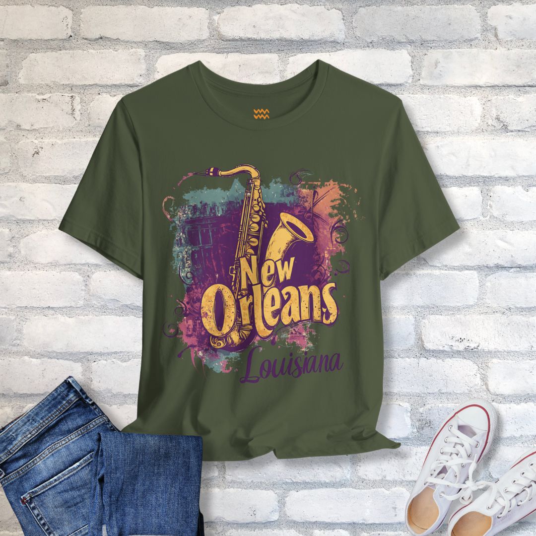New Orleans Jazz T-Shirt - Tempo Tribe