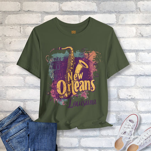 New Orleans Jazz T-Shirt - Tempo Tribe