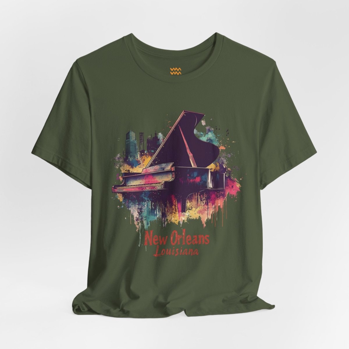 New Orleans Pianist T-Shirt - Tempo Tribe