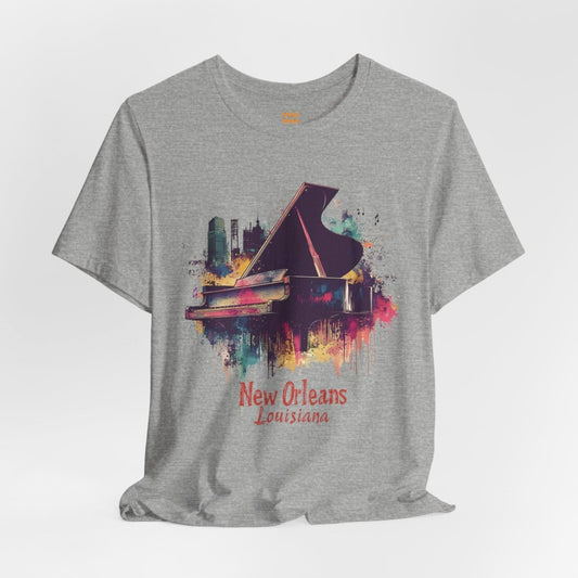 New Orleans Pianist T-Shirt - Tempo Tribe