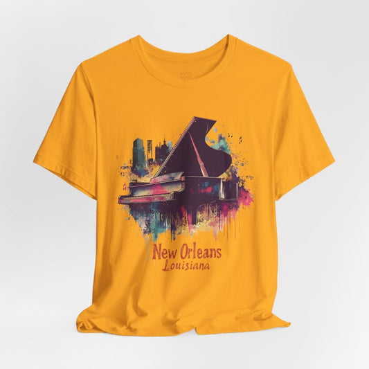 New Orleans Pianist T-Shirt - Tempo Tribe