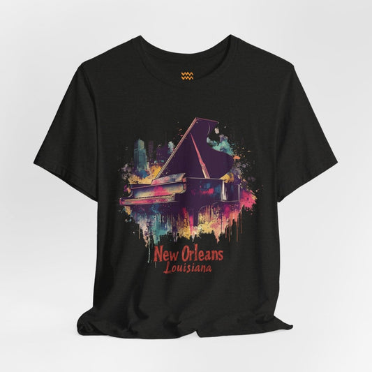 New Orleans Pianist T-Shirt - Tempo Tribe