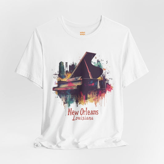 New Orleans Pianist T-Shirt - Tempo Tribe