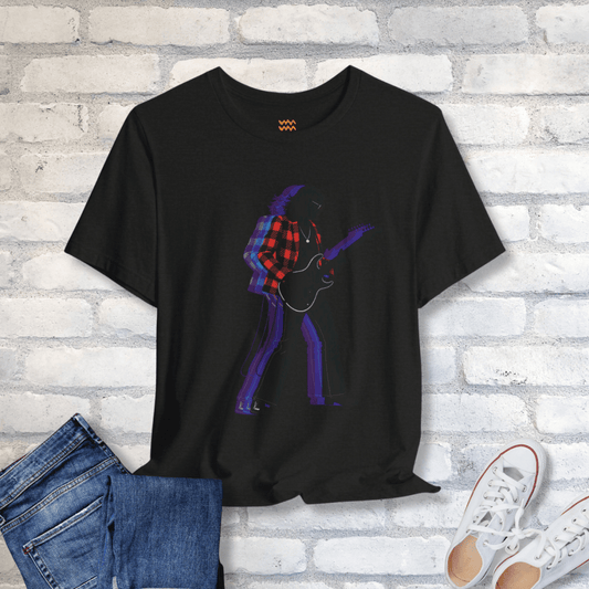 Plaid Rockstar T-Shirt - Tempo Tribe