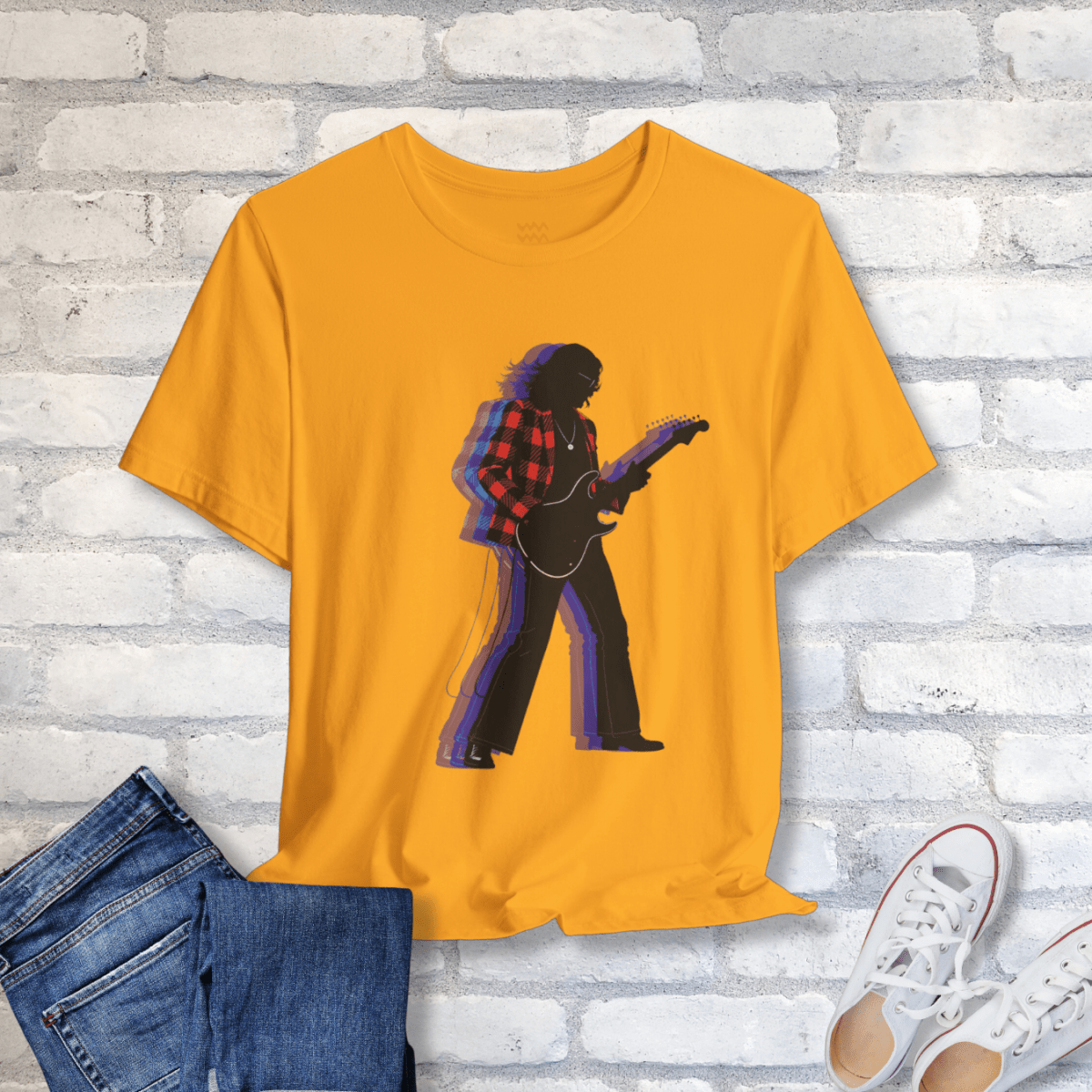 Plaid Rockstar T-Shirt - Tempo Tribe
