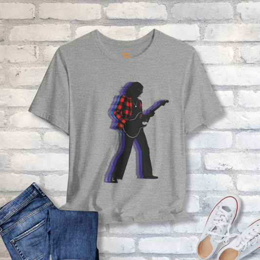 Plaid Rockstar T-Shirt - Tempo Tribe