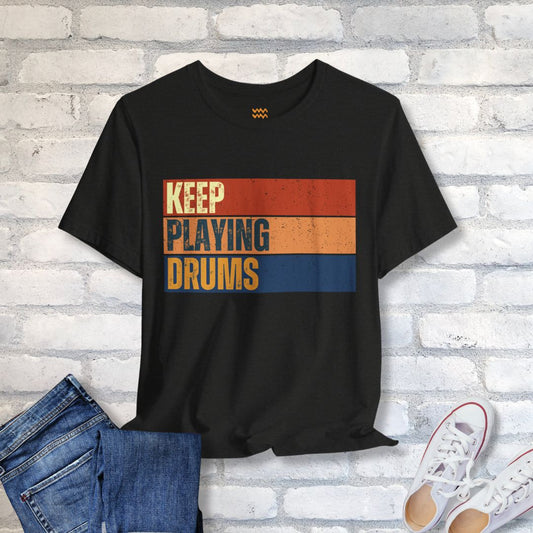 Play Drums T-Shirt - Tempo Tribe