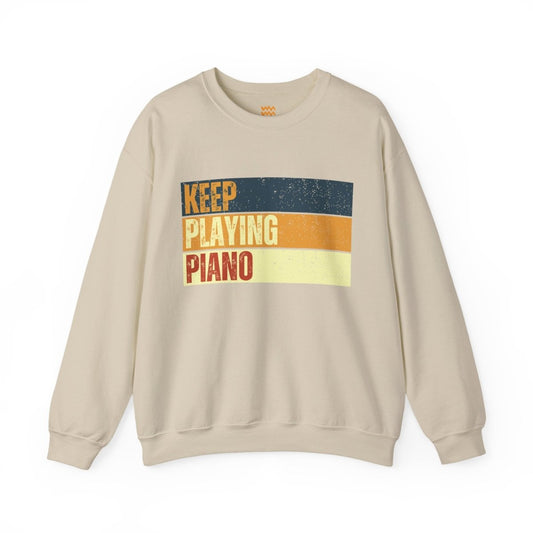 Play Piano Sweatshirt - Tempo Tribe
