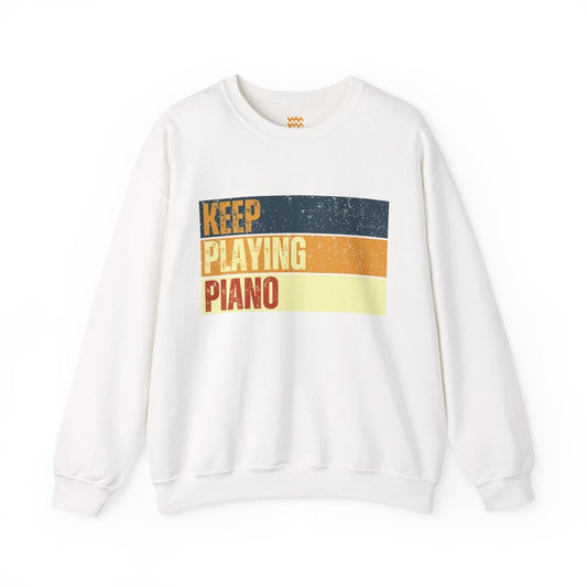 Play Piano Sweatshirt - Tempo Tribe
