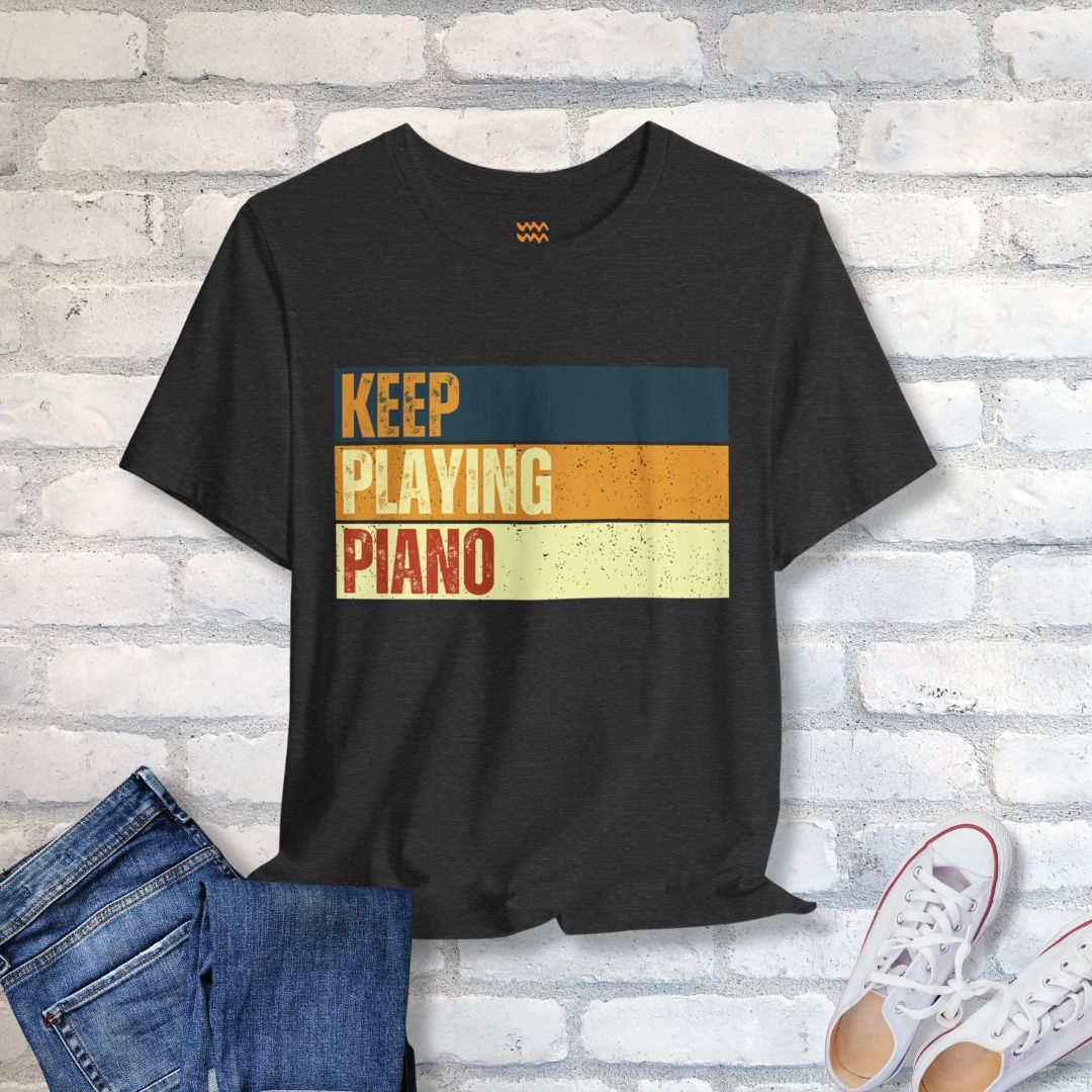 Play Piano T-Shirt - Tempo Tribe