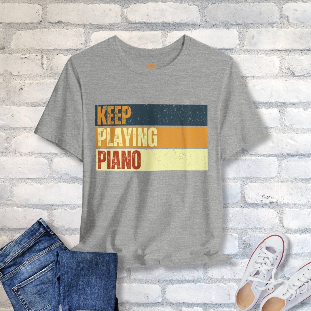 Play Piano T-Shirt - Tempo Tribe