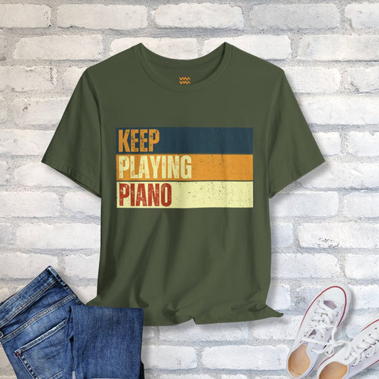 Play Piano T-Shirt - Tempo Tribe