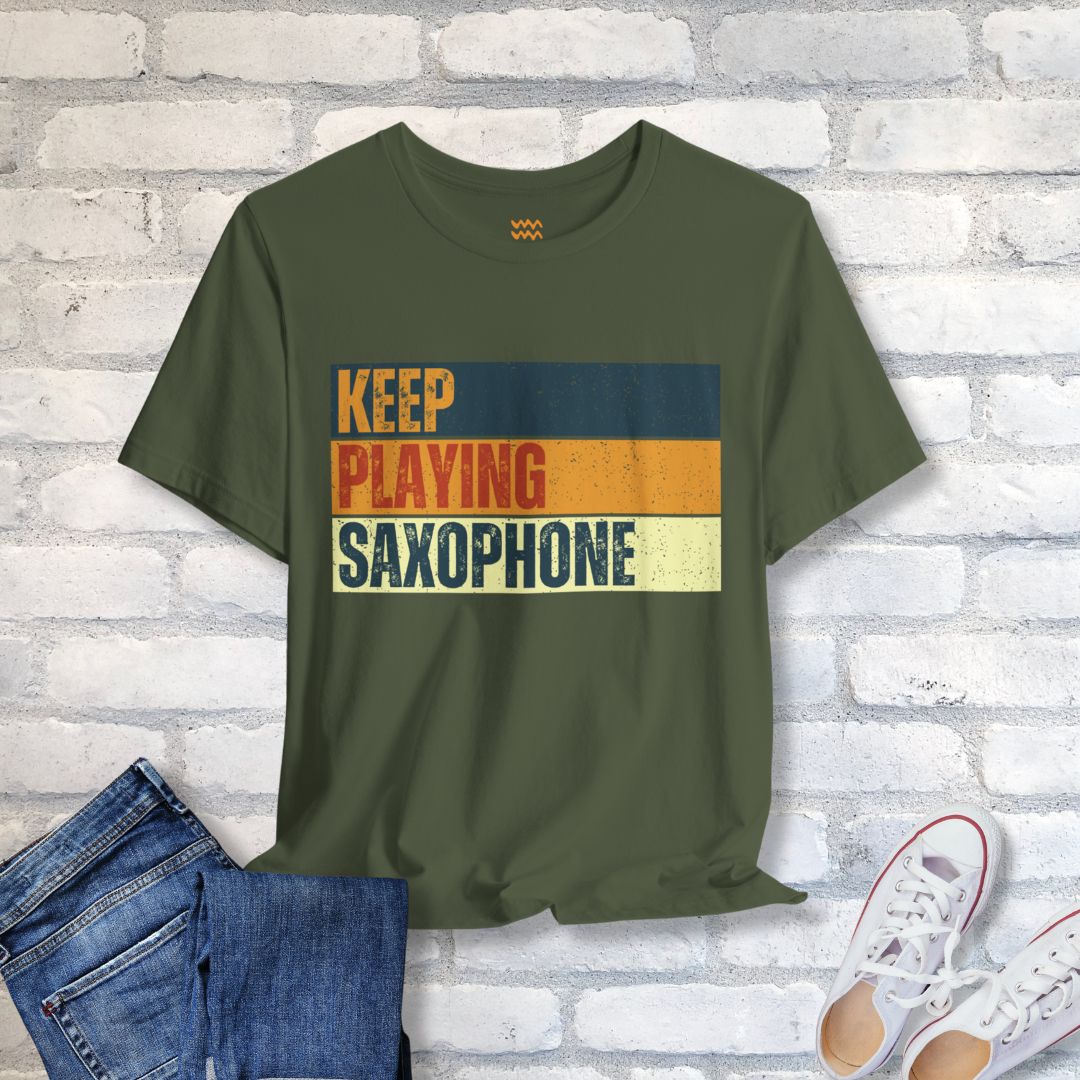 Play Saxophone T-Shirt - Tempo Tribe