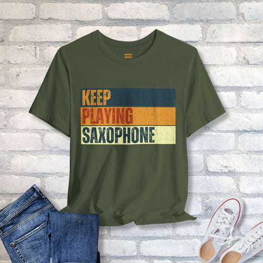 Play Saxophone T-Shirt - Tempo Tribe