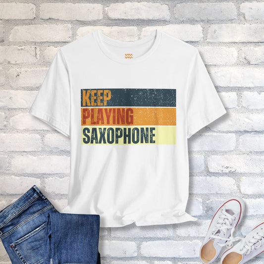 Play Saxophone T-Shirt - Tempo Tribe