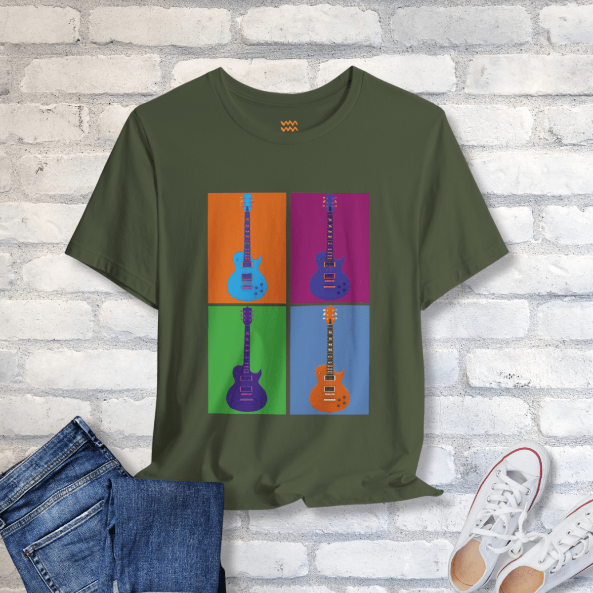 Pop Guitars T-Shirt - Tempo Tribe