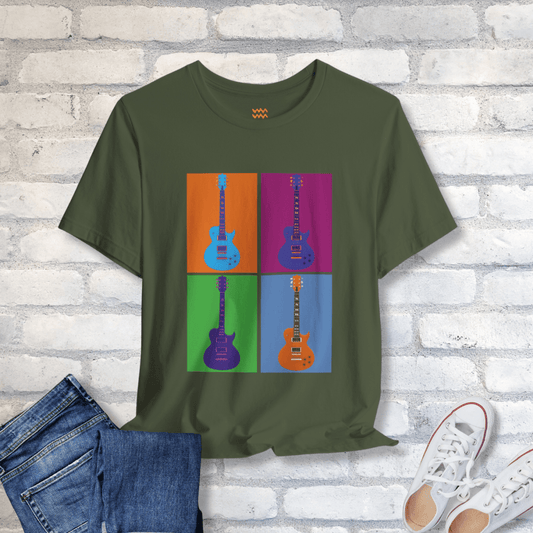 Pop Guitars T-Shirt - Tempo Tribe