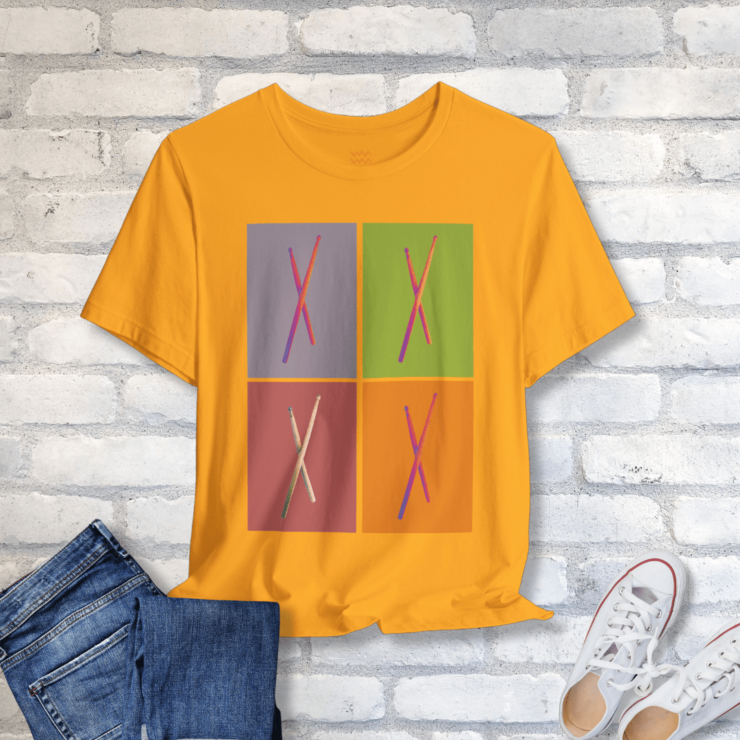 Pop Sticks T-Shirt - Tempo Tribe