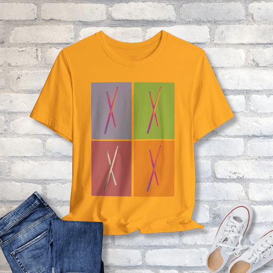 Pop Sticks T-Shirt - Tempo Tribe